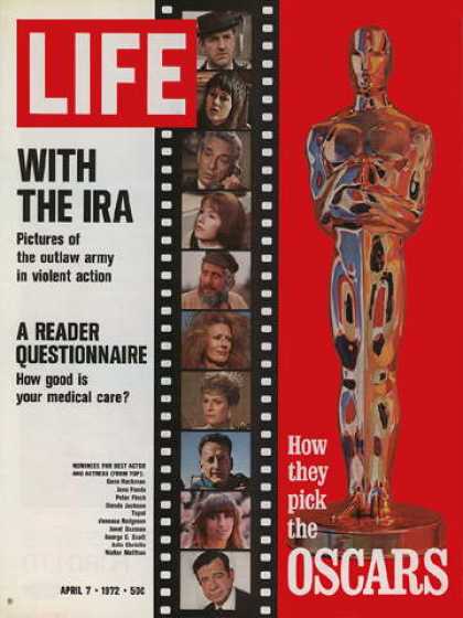 LIFE magazine side cover 7 April 1972