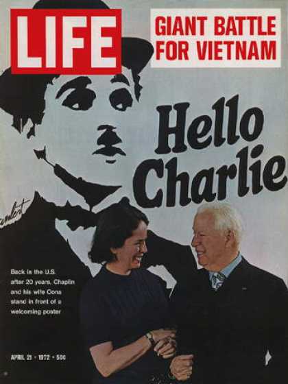 LIFE magazine side cover 21 April 1972