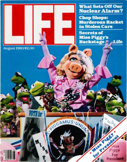 LIFE magazine side cover August 1980