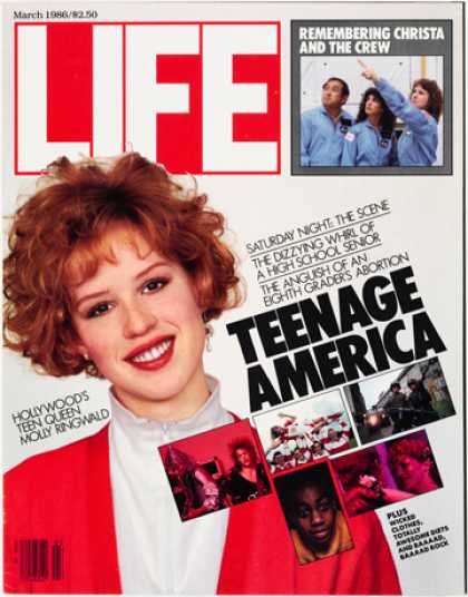 LIFE magazine side cover March 1986