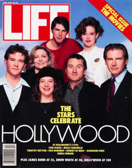 LIFE magazine side cover April 1987