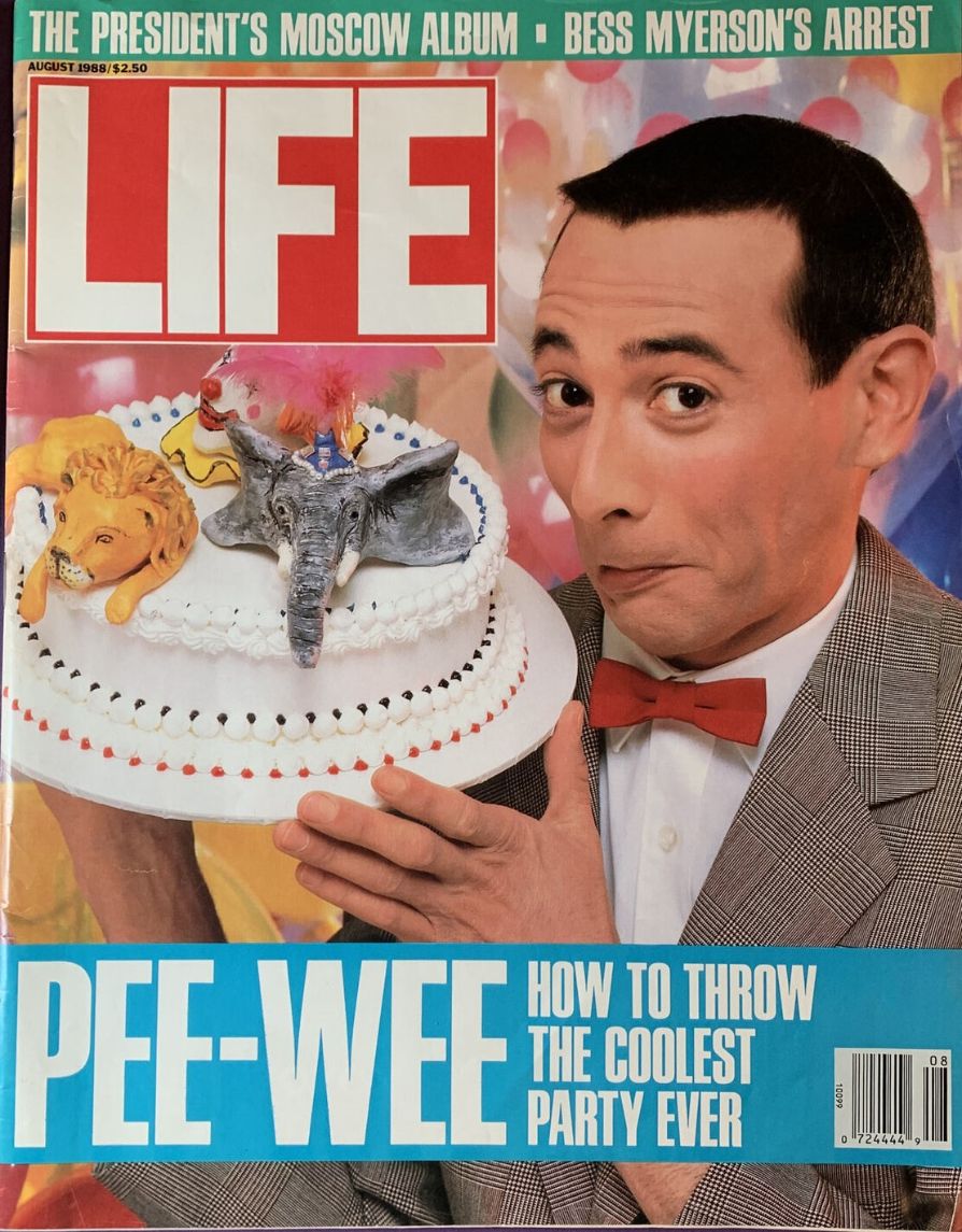 LIFE magazine side cover  August 1988