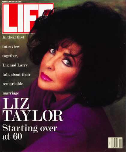 LIFE magazine side cover February 1992