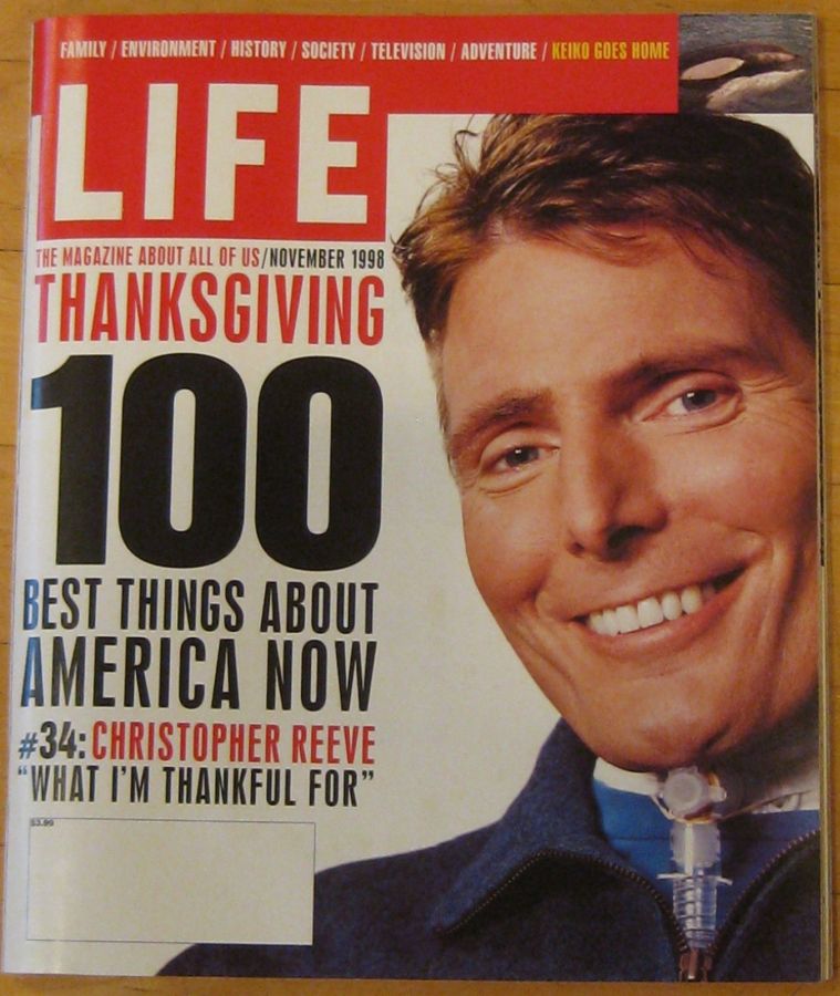 LIFE magazine side cover November 1998