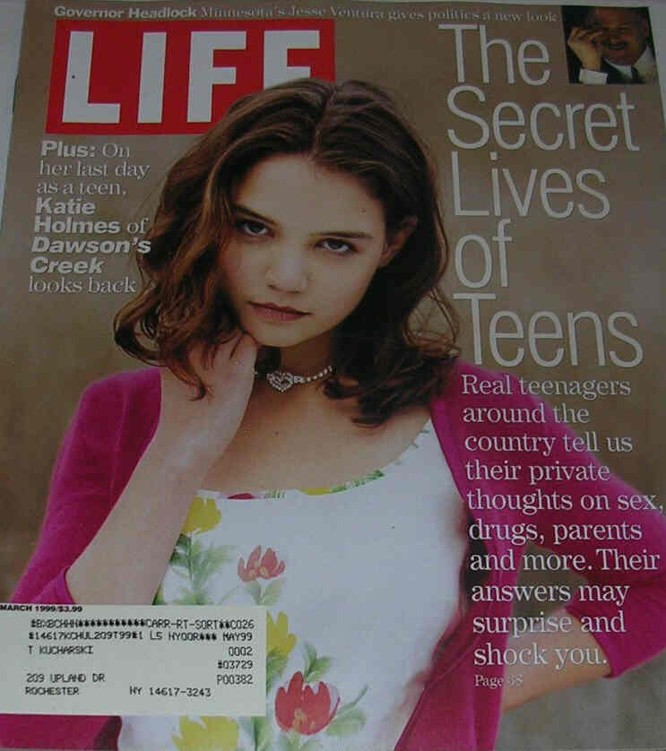 LIFE magazine side cover March 1999