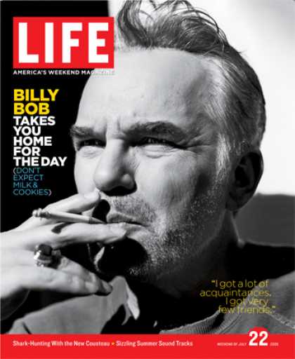 LIFE magazine side cover 22 July 2005