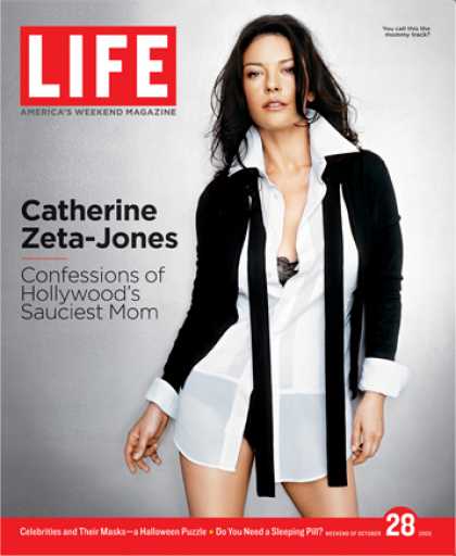 LIFE magazine side cover 28 October 2005