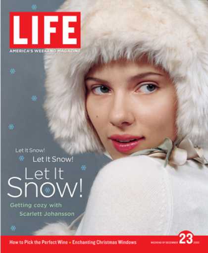 LIFE magazine side cover 23 December 2005