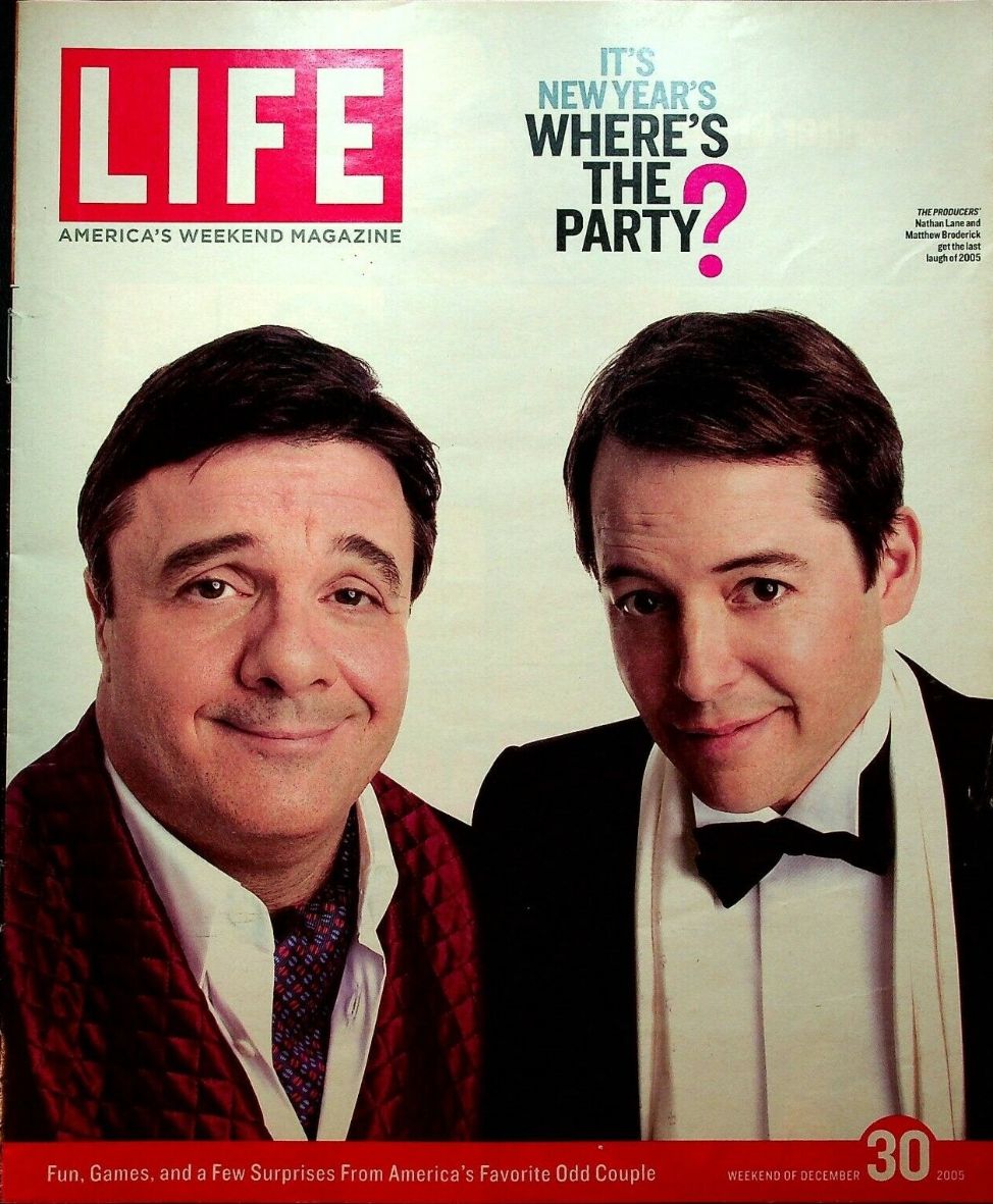 LIFE magazine side cover 30 December 2005