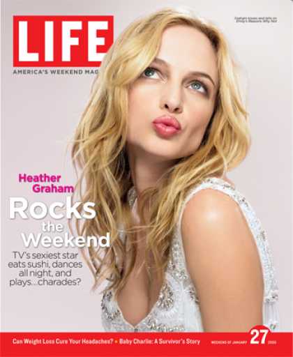 LIFE magazine side cover 27 January 2006