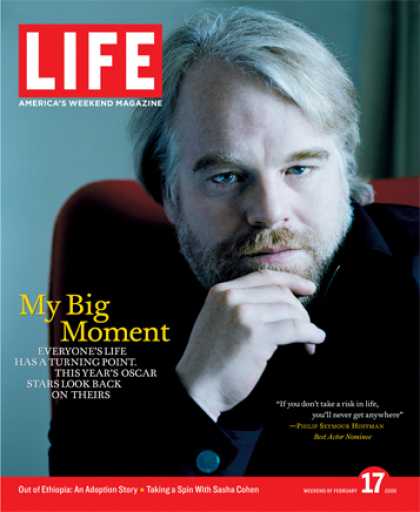 LIFE magazine side cover 17 February 2006