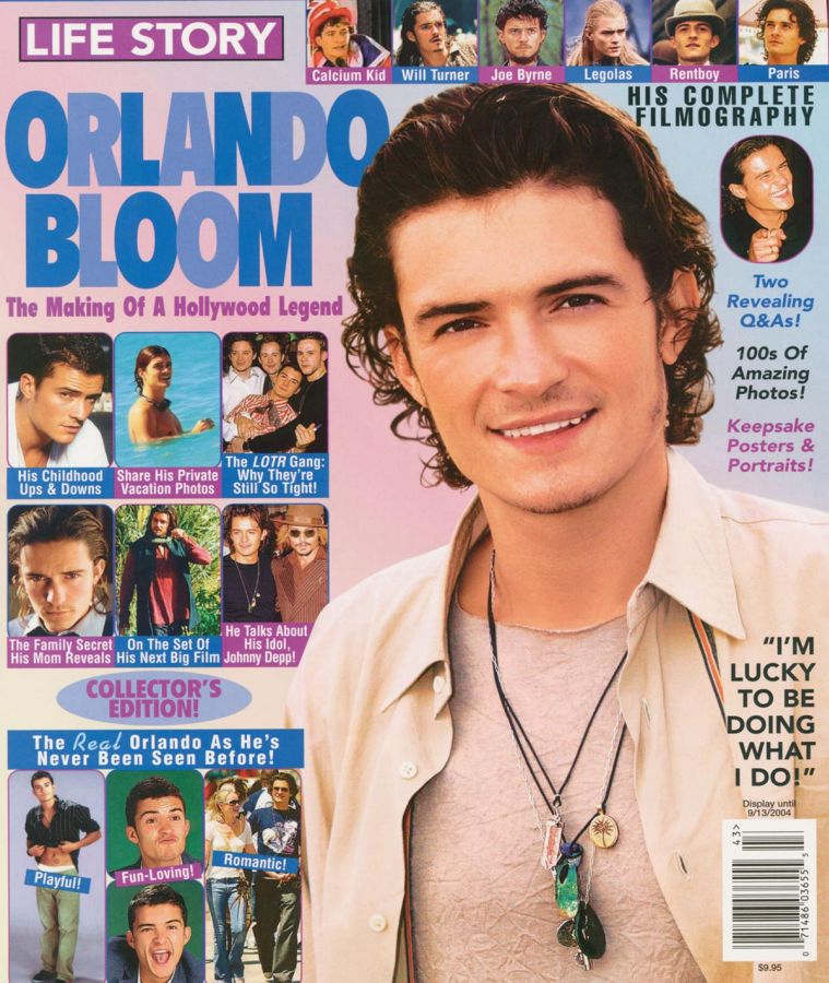 LIFE STORY magazine side cover September 2004
