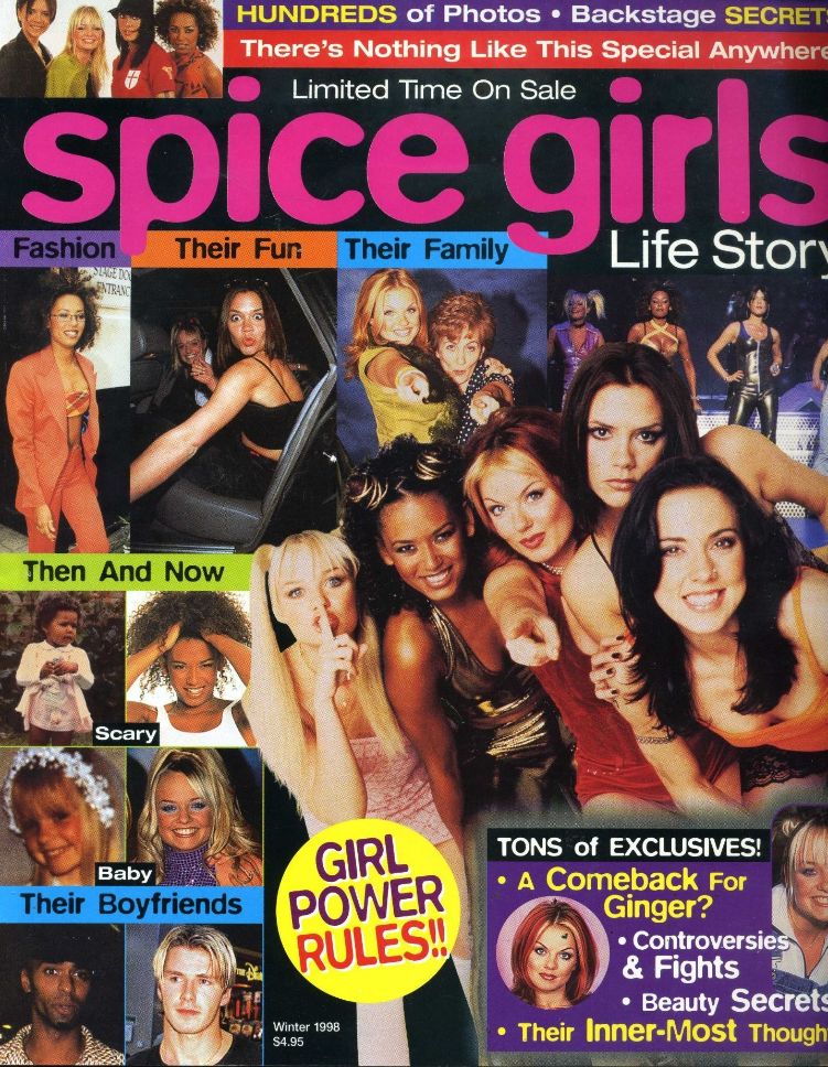 LIFE STORY magazine side cover Winter 1998