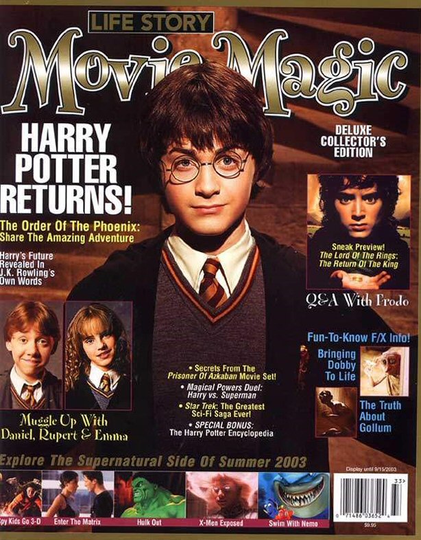 LIFE STORY magazine side cover September 2003