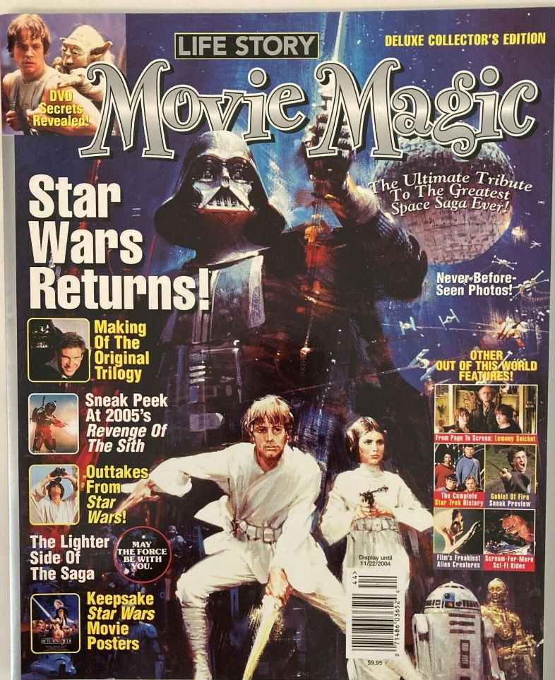 LIFE STORY magazine side cover  November 2004