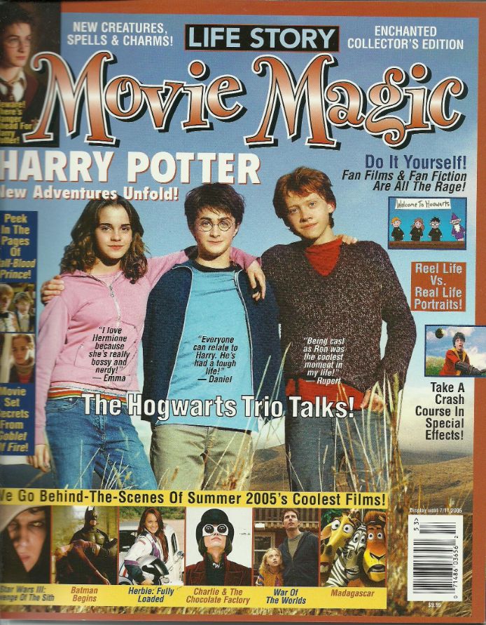 LIFE STORY magazine side cover July 2005