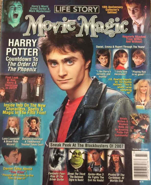 LIFE STORY magazine side cover July 2007