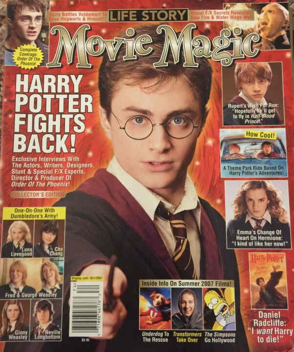LIFE STORY magazine side cover October 2007