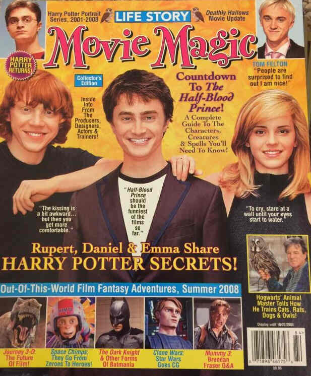 LIFE STORY magazine side cover October 2008