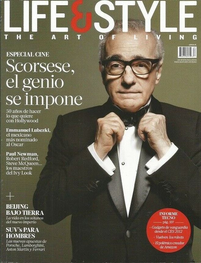 LIFE AND STYLE MEXICO magazine side cover  February 2012