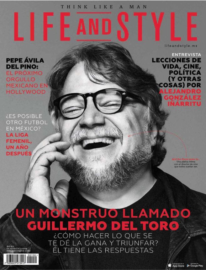 LIFE AND STYLE MEXICO magazine side cover  February 2018