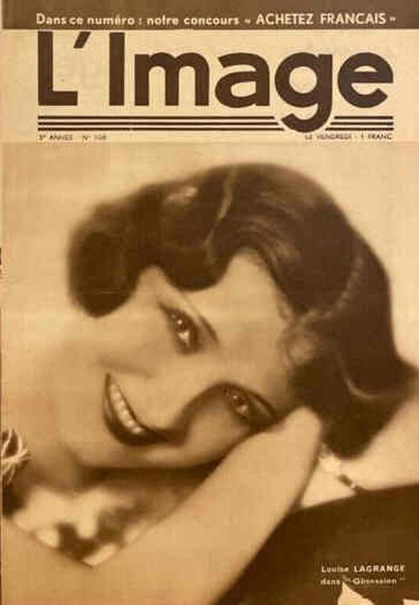 IMAGE | L magazine side cover Issue 108   1934