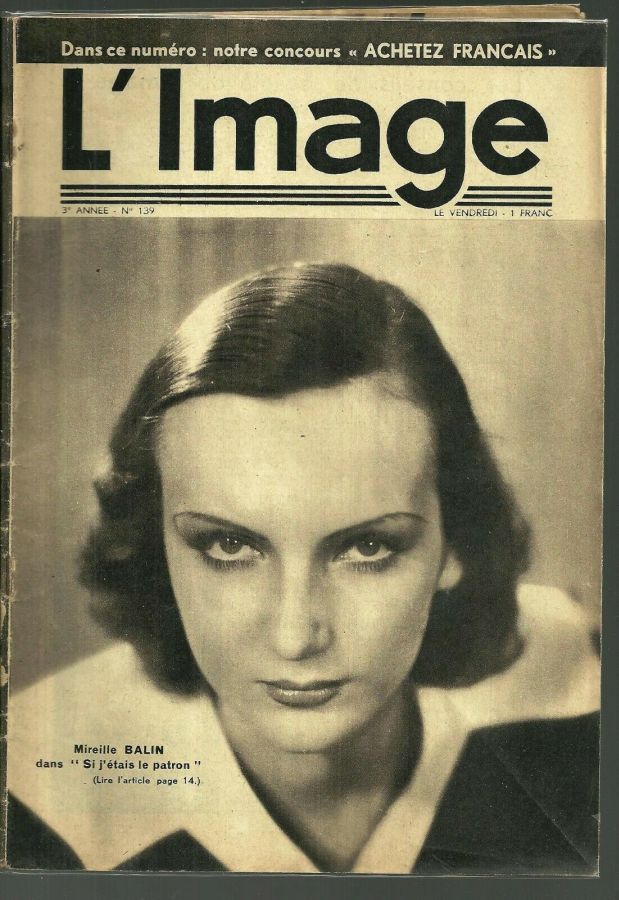 IMAGE | L magazine side cover Issue 139   1934
