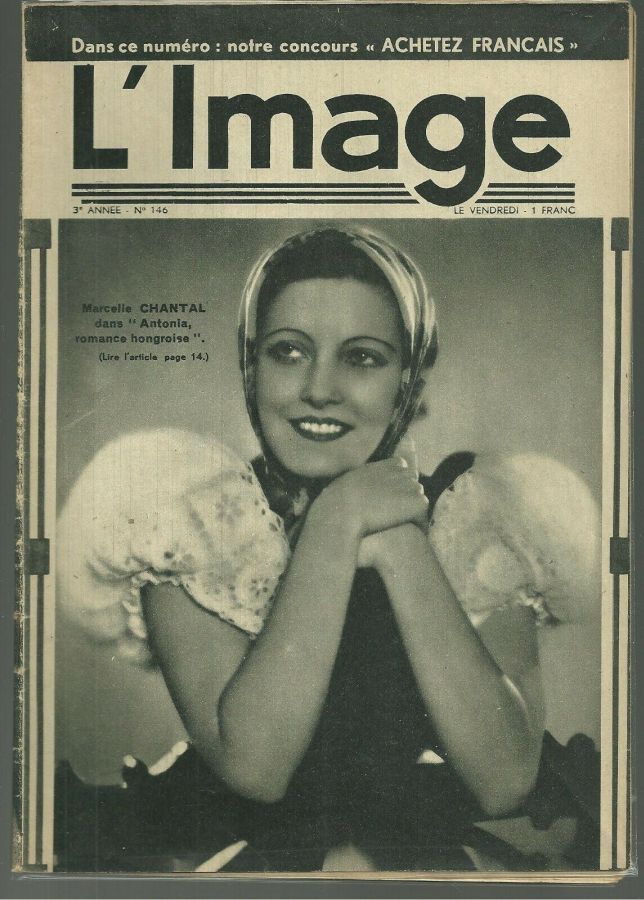 IMAGE | L magazine side cover Issue 146   1934