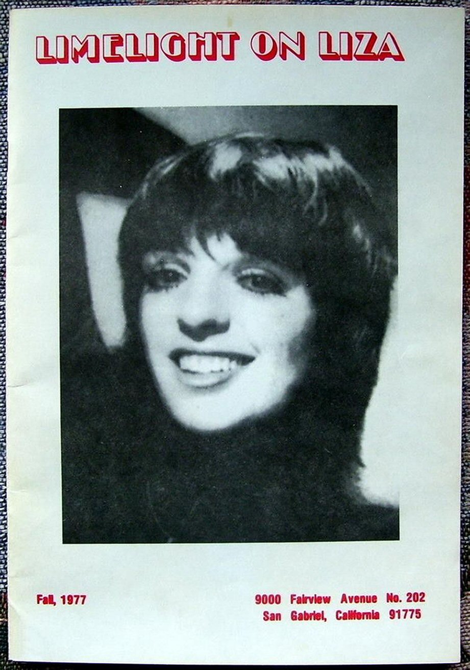LIMELIGHT ON LIZA magazine side cover l December 1977