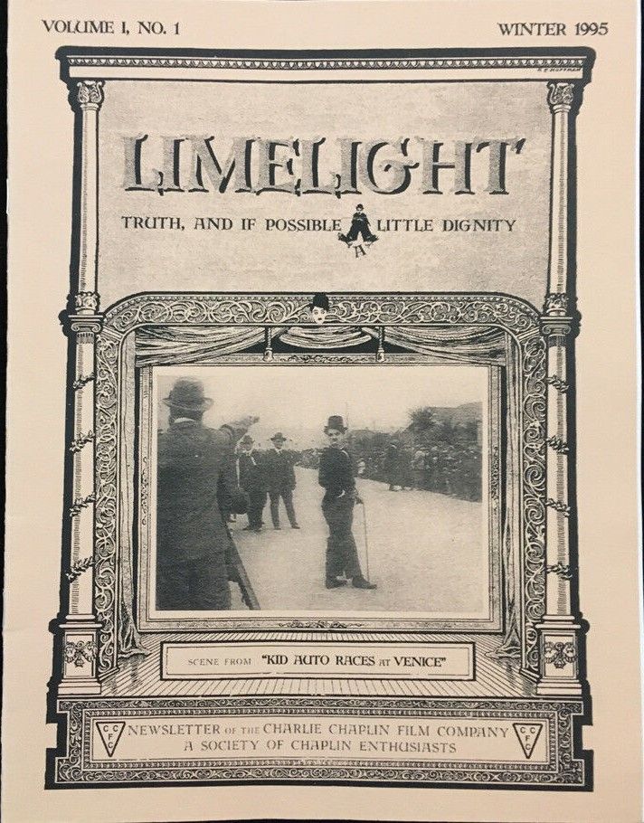 LIMELIGHT magazine side cover  Vol 1 No  1 Winter 1995
