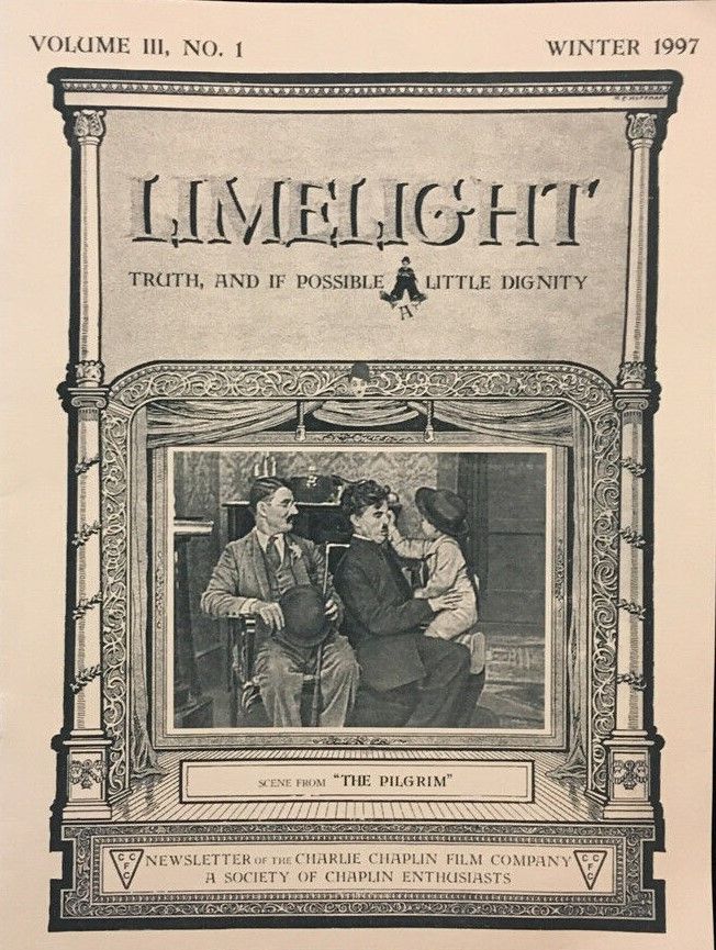 LIMELIGHT magazine side cover  Vol 3 No  1 Winter 1997
