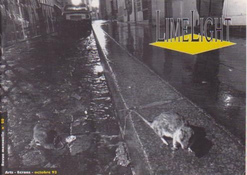 LIMELIGHT (Fr) magazine side cover Issue 20 October 1993