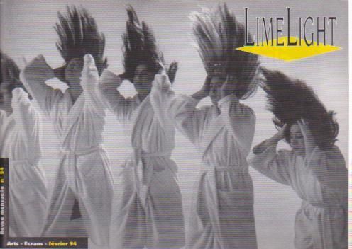 LIMELIGHT (Fr) magazine side cover Issue 24 February 1994