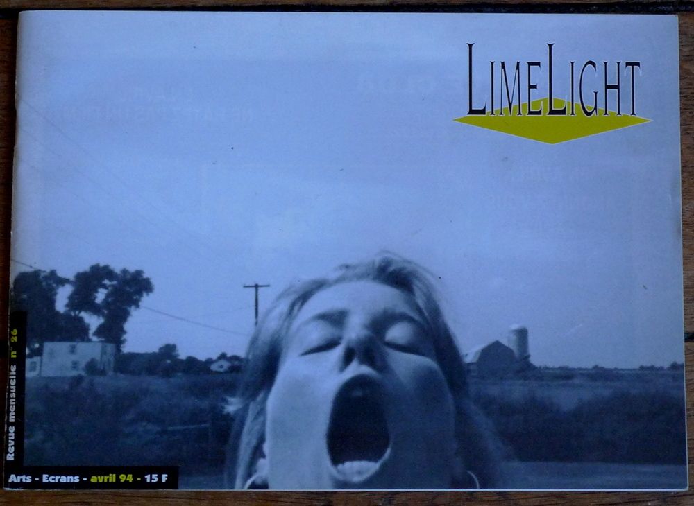LIMELIGHT (Fr) magazine side cover Issue 26 April 1994