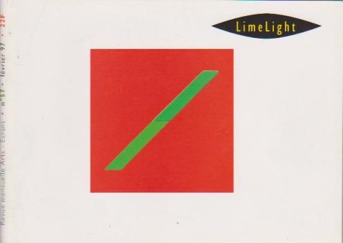 LIMELIGHT (Fr) magazine side cover Issue 57 February 1997