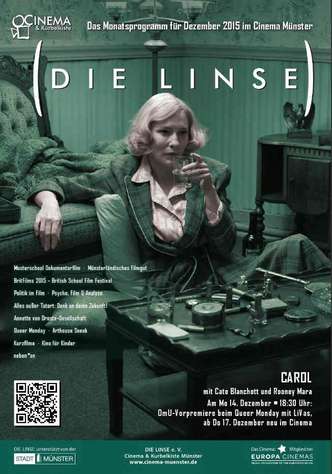 DIE LINSE magazine side cover December 2015