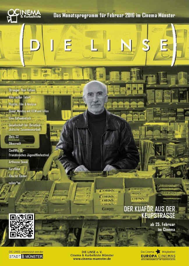DIE LINSE magazine side cover February 2016