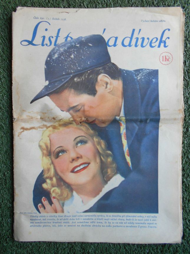 LIST PANIA DIVEK magazine side cover Issue 690   1938
