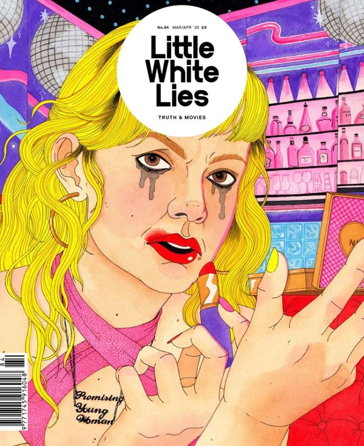 LITTLE WHITE LIES magazine side cover Issue 84  March/April 2020