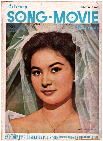 LITERARY SONG-MOVIE magazine side cover 6 June 1963