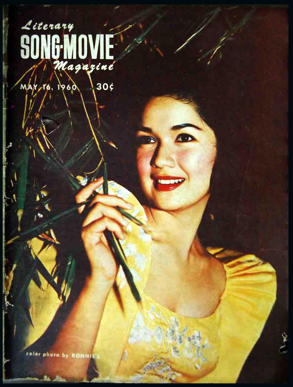 LITERARY SONG-MOVIE magazine side cover 16 May 1960