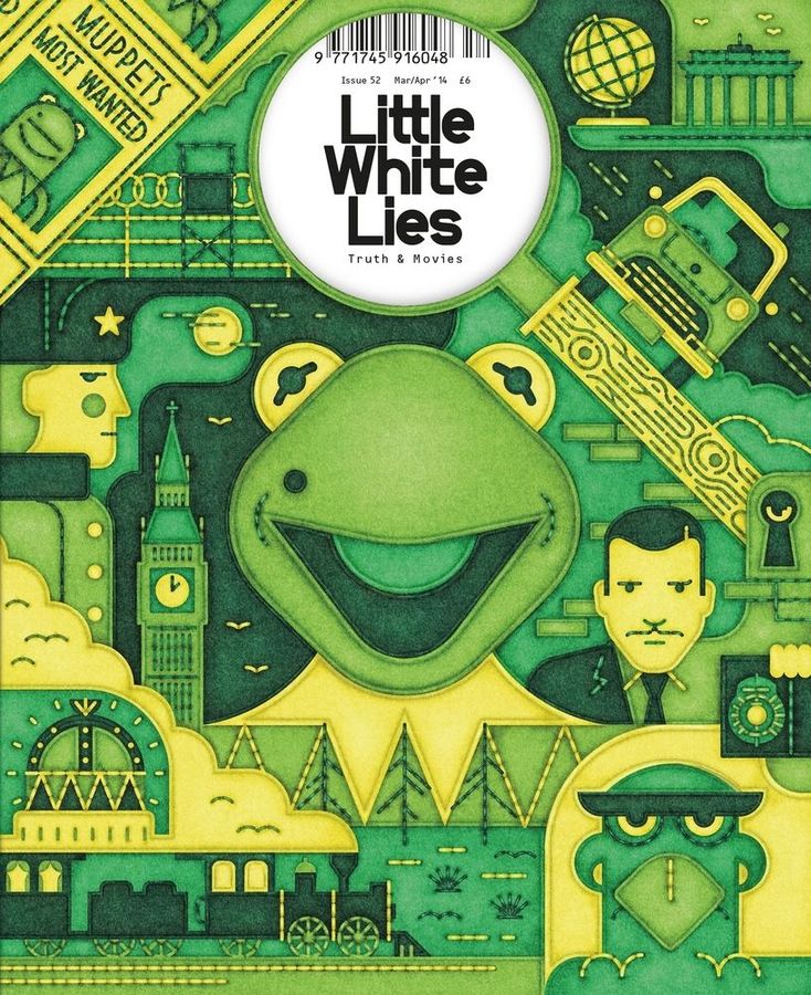 LITTLE WHITE LIES magazine side cover Issue 52 March/April 2014