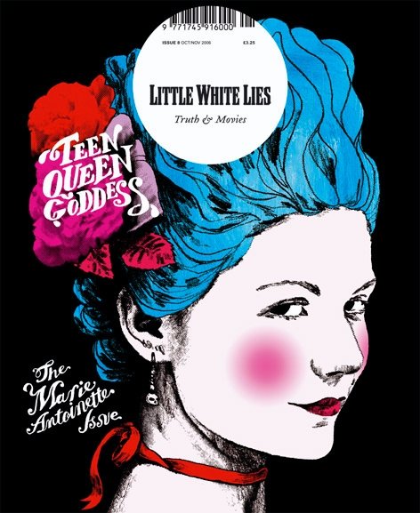 LITTLE WHITE LIES magazine side cover Issue 8  2006