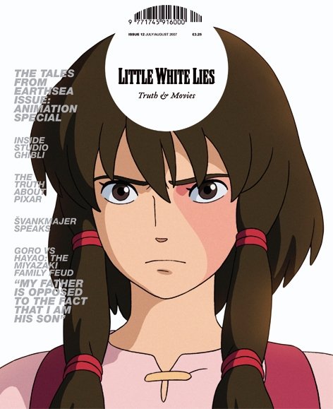 LITTLE WHITE LIES magazine side cover Issue 12  2007