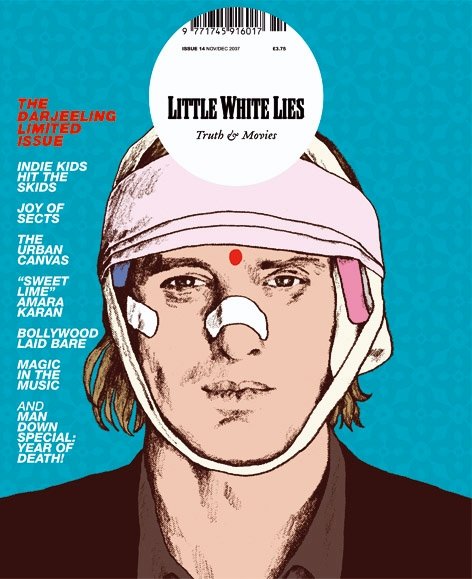 LITTLE WHITE LIES magazine side cover Issue 14  2007