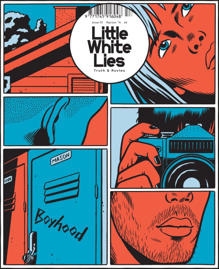 LITTLE WHITE LIES magazine side cover Issue 53 May/June 2014