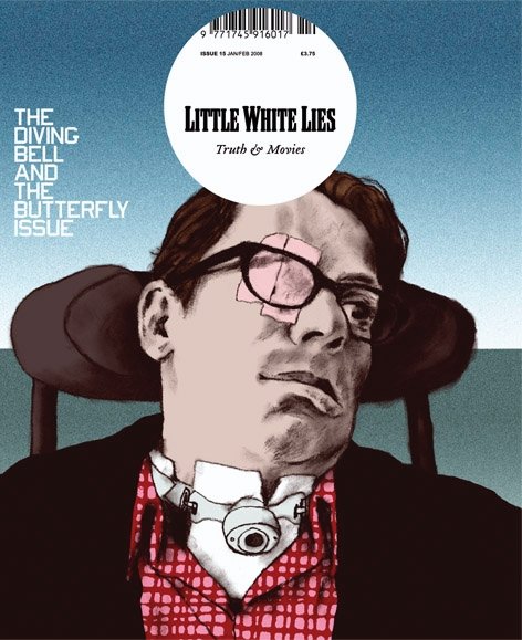 LITTLE WHITE LIES magazine side cover Issue 15  2007