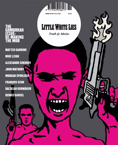 LITTLE WHITE LIES magazine side cover Issue 19  2008