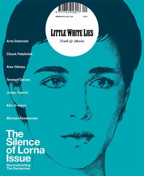 LITTLE WHITE LIES magazine side cover Issue 20 November/December 2008