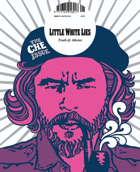 LITTLE WHITE LIES magazine side cover Issue 21 January/February 2009